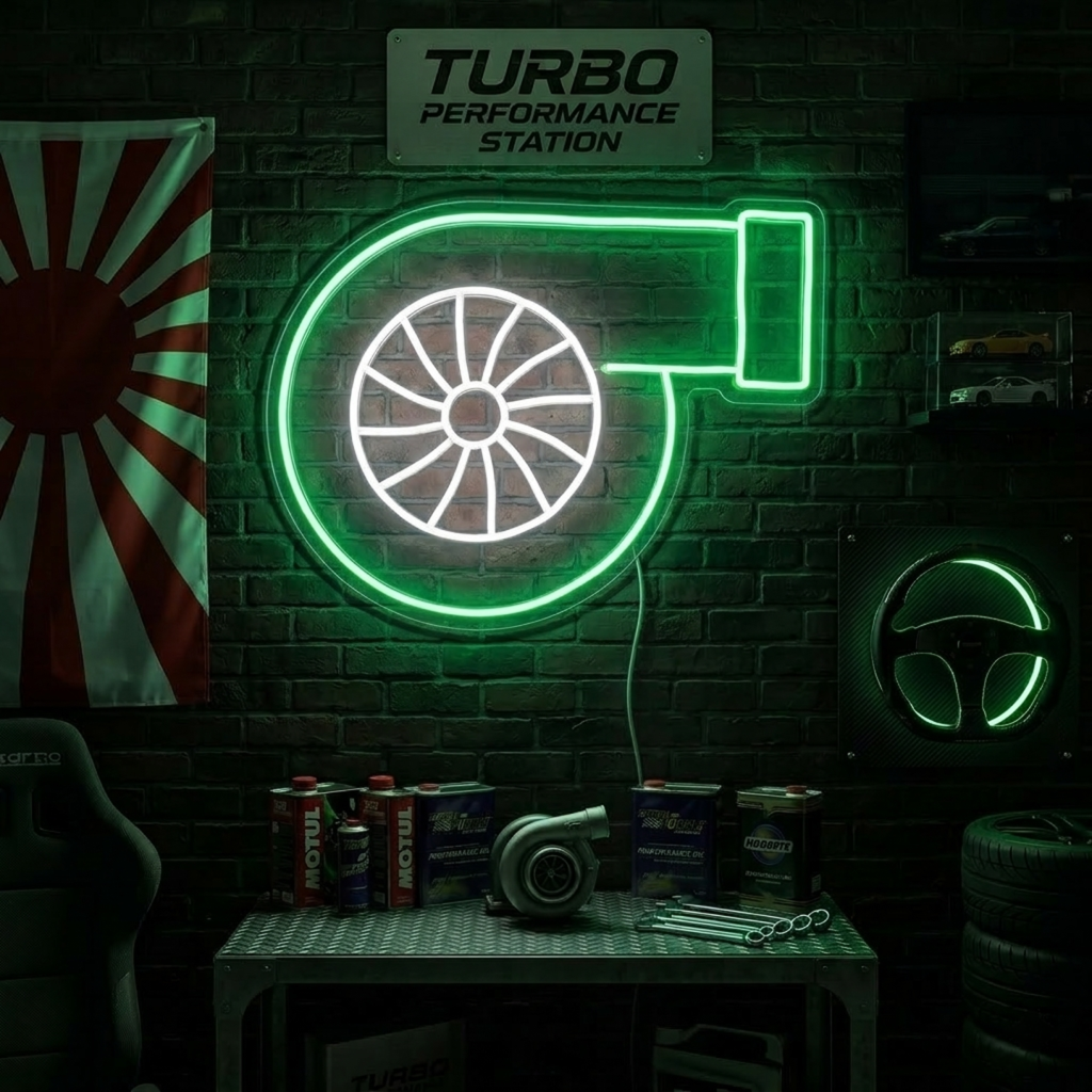 "Turbo" Neonbord