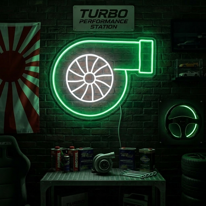 "Turbo" Neonbord