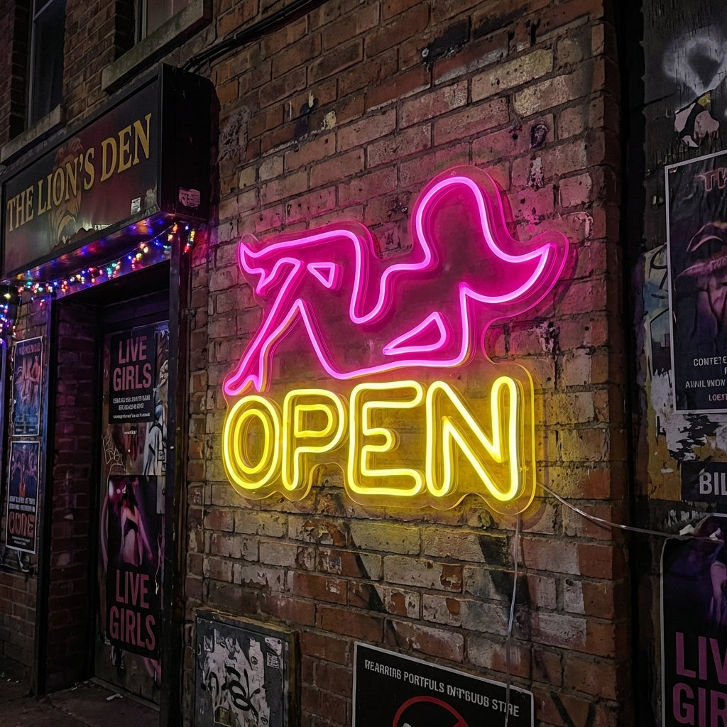 "Stripclub" Neonbord