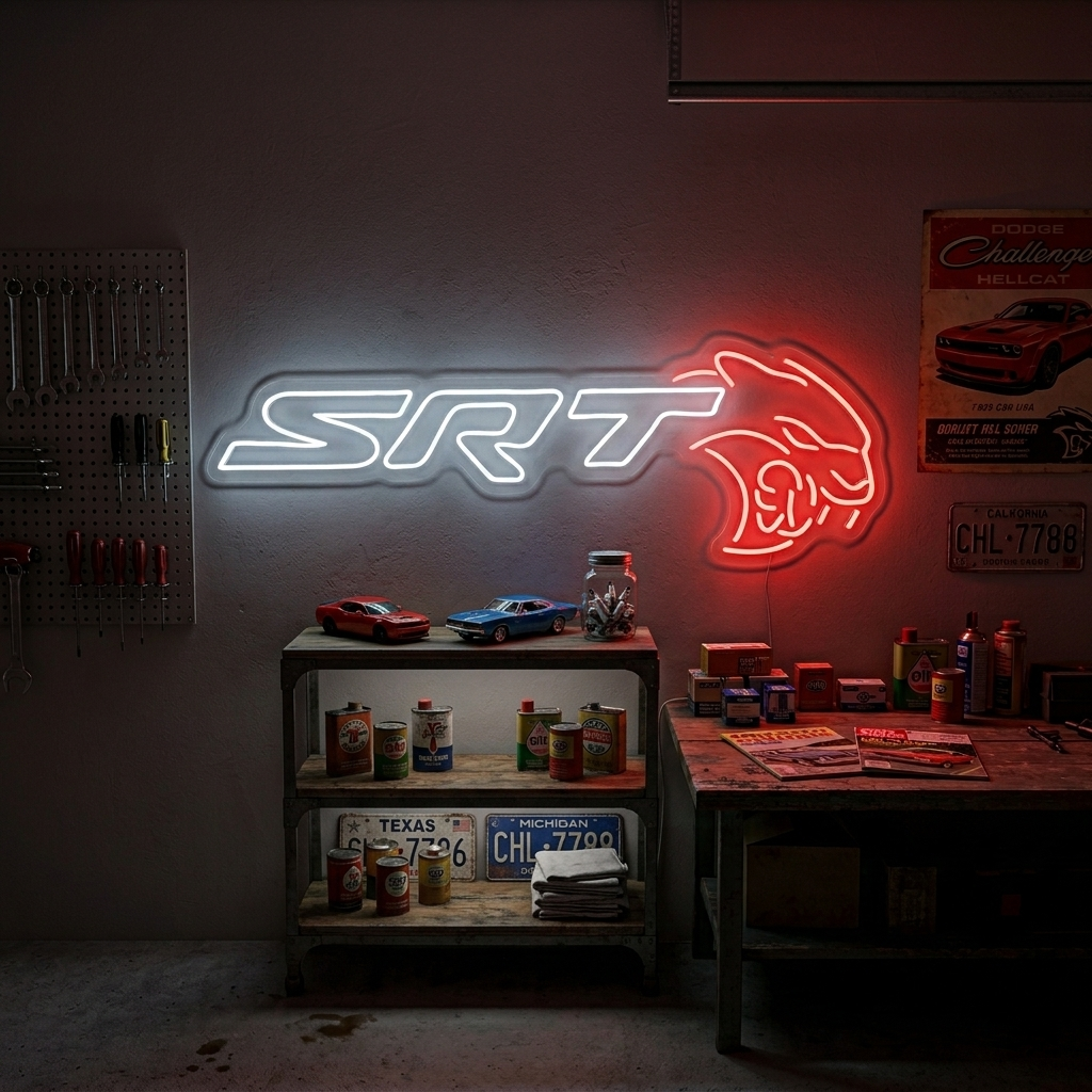 "SRT" Neonbord