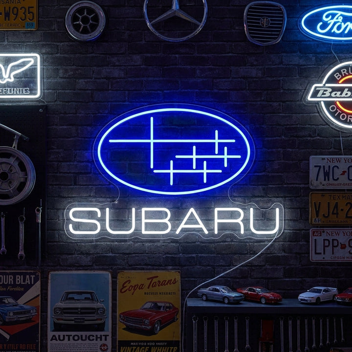 "Car Brand Logo" Neonbord