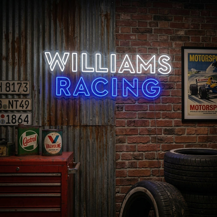 "Racing Team Logo" Neonbord