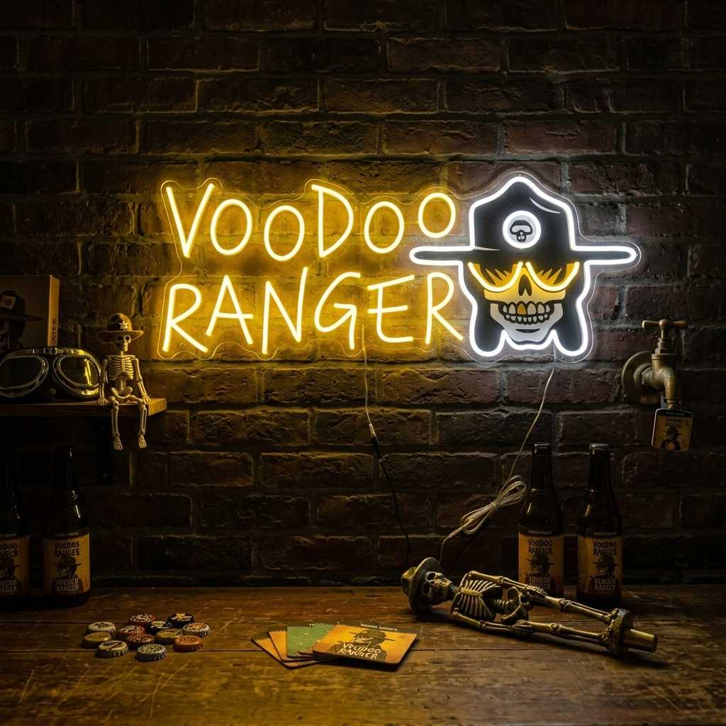 "Voodoo Ranger" Neonbord