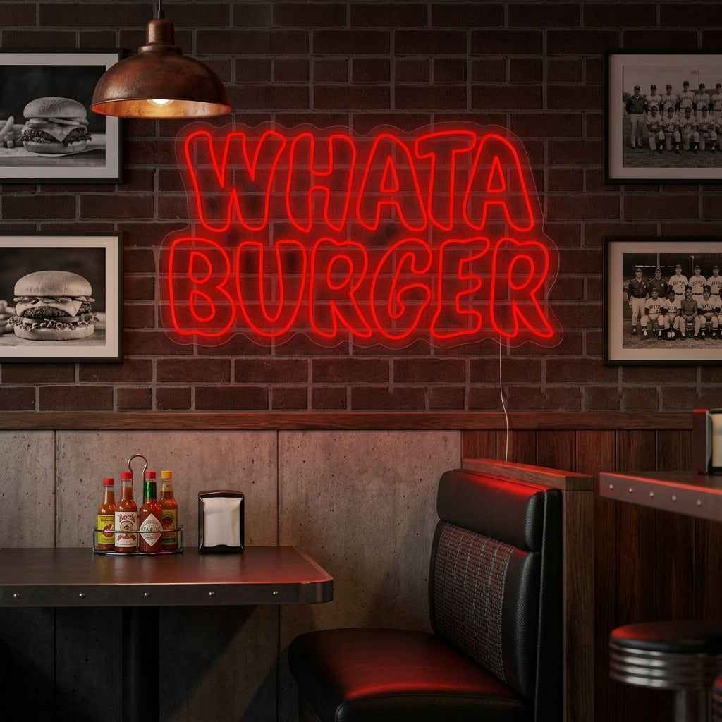"Whataburger" Neonbord