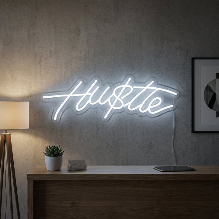 "Hustle" Neonbord