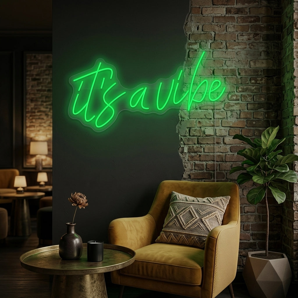 "It's a Vibe" Neonbord