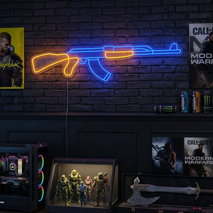 "Ak47" Neonbord