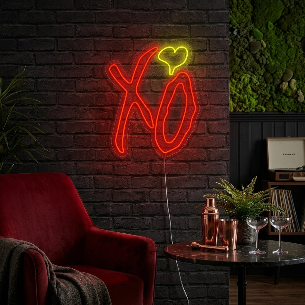 "XO" Neonbord