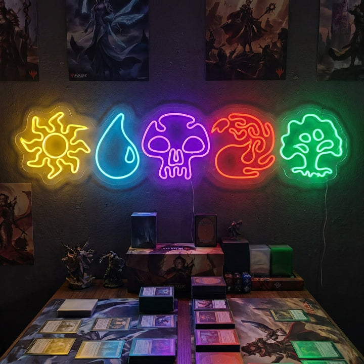 "Magic MTG" Neonbord
