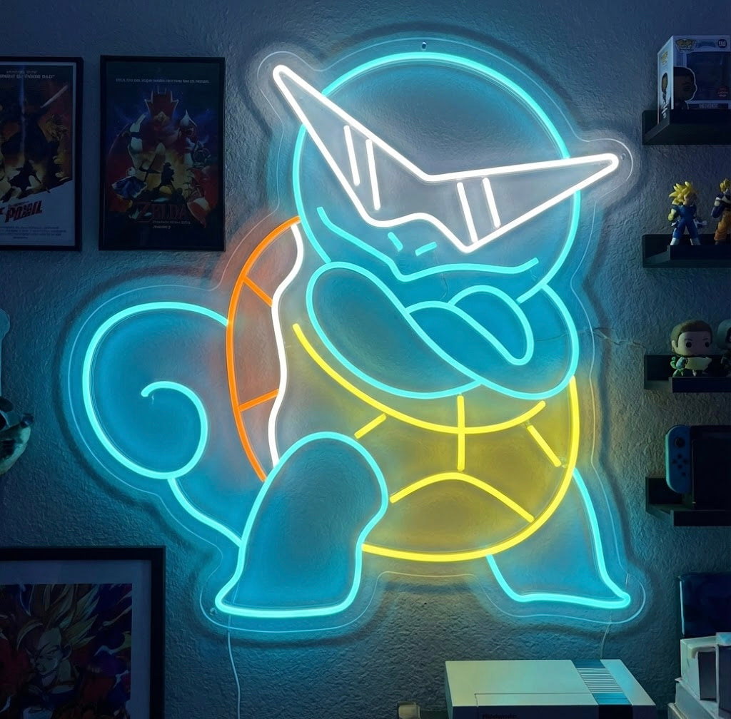 "Squirtle" Neonbord
