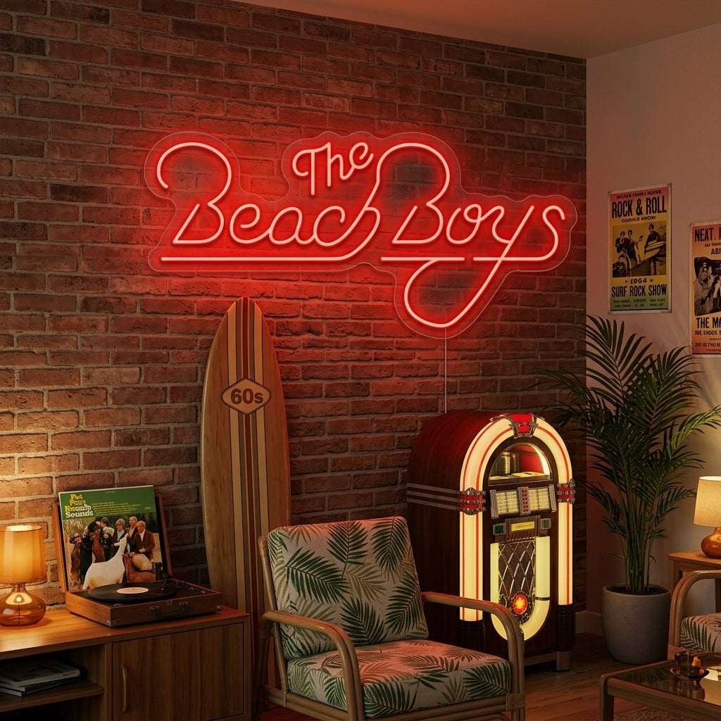 "Beach Boys" Neonbord