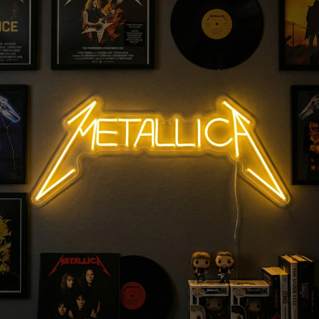 "Metallica" Neonbord