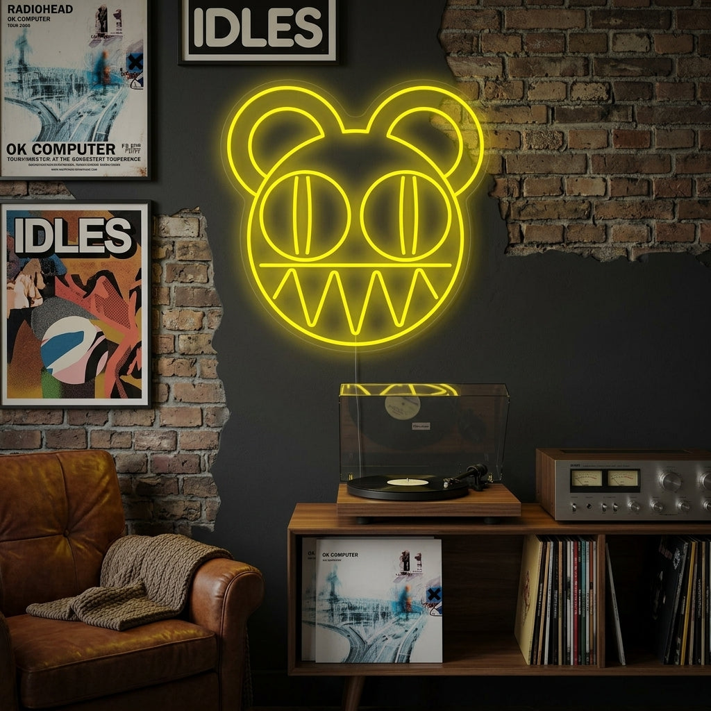"Radiohead" Neonbord