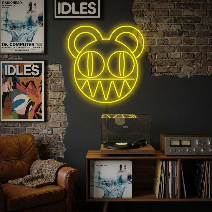 "Radiohead" Neonbord