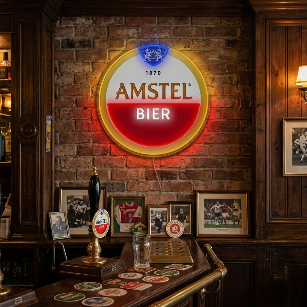 "Amstel-logo" Neonbord