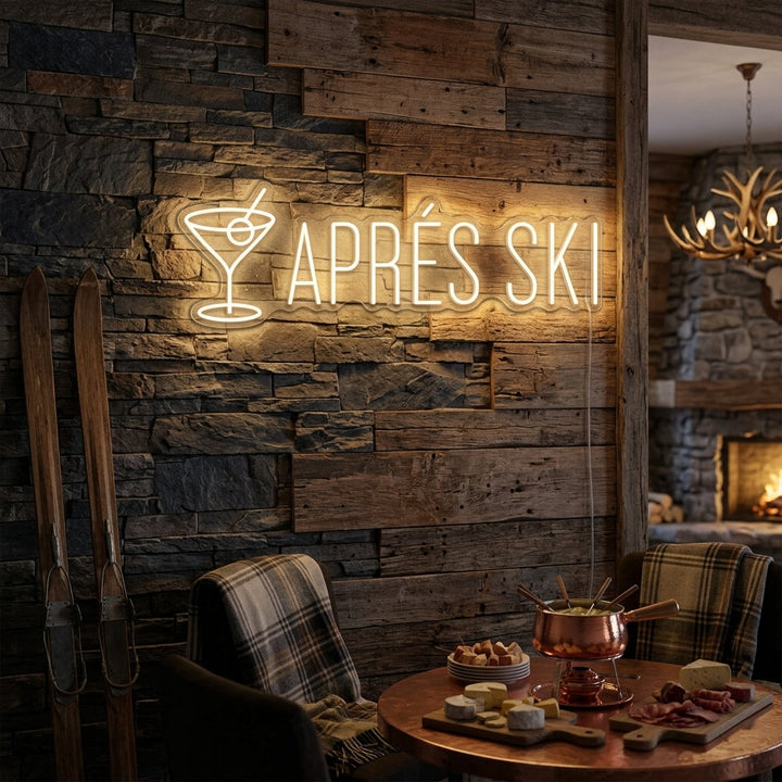"Après Ski" Neonbord