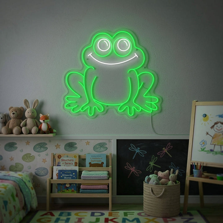 "Kikker" Neonbord