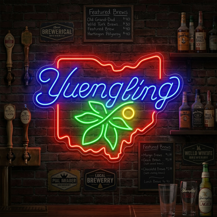 "Yuengling Ohio" Neonbord