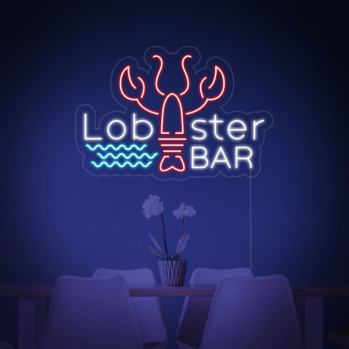 "Lobster Bar" Neon Verlichting