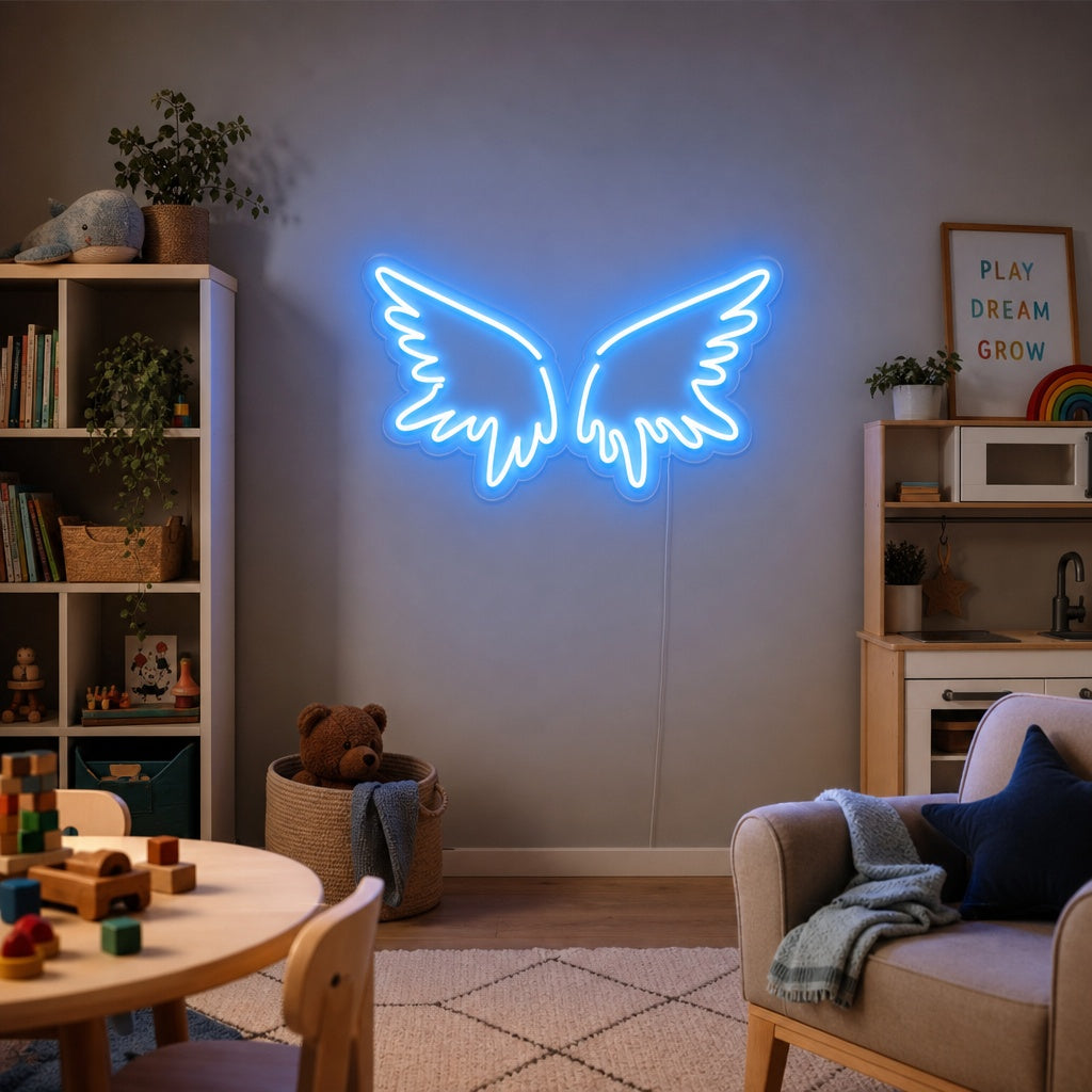 "Engelenvleugels" Neon Verlichting