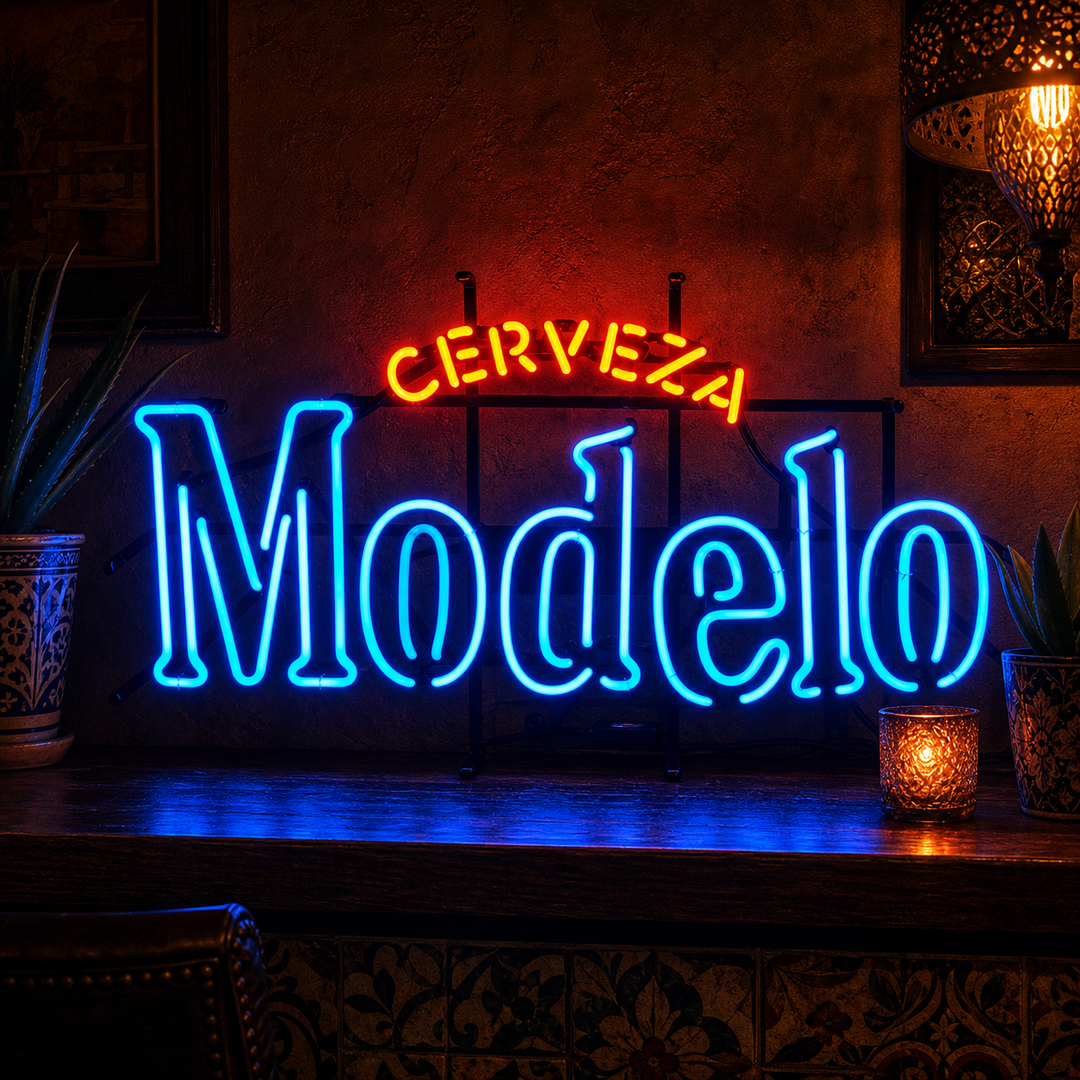 Cerveza Modelo Neon Verlichting