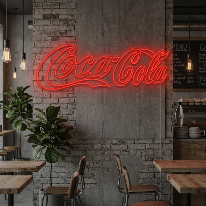 "Cola Logo" Neonbord