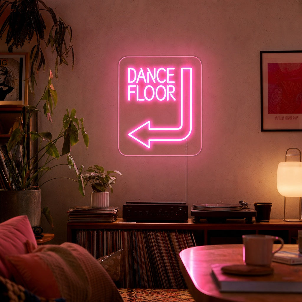 "Dance Floor" Neon Verlichting
