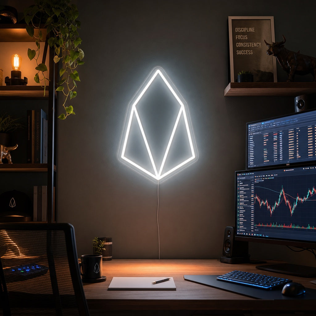 "EOS Munt" Neon Verlichting