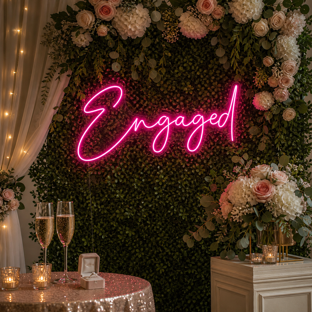 "Engaged" Neon Verlichting
