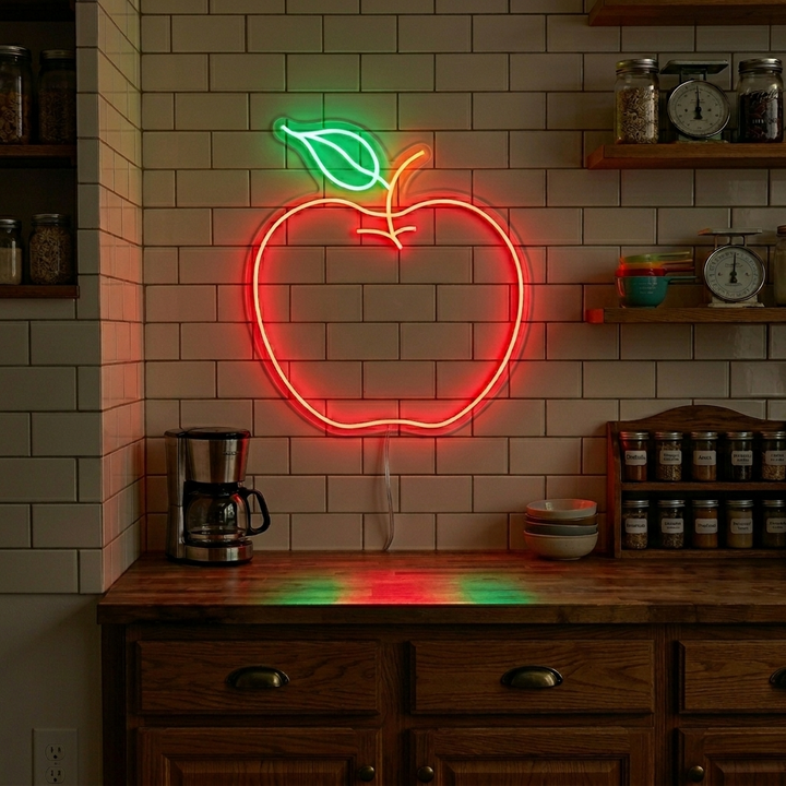 "Appel" Neon Verlichting