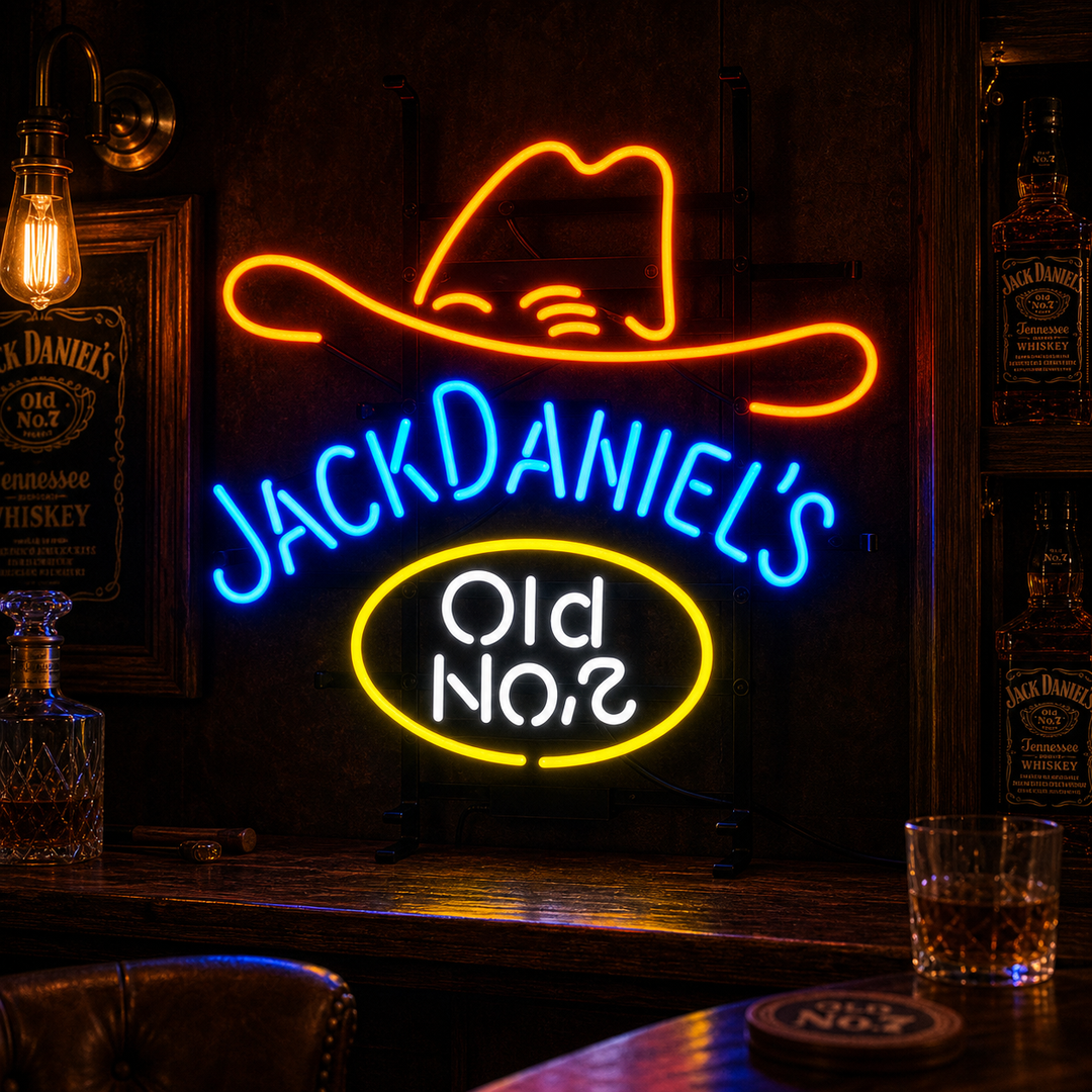 Jack Daniels Old Whiskey Neon Verlichting