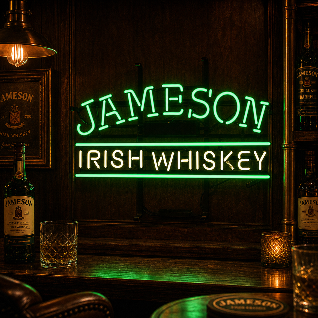 Jameson Irish Whiskey Neon Verlichting