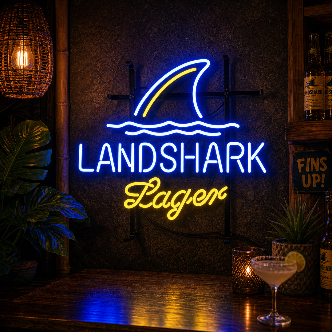 Landshark Lager Beer Neon Verlichting