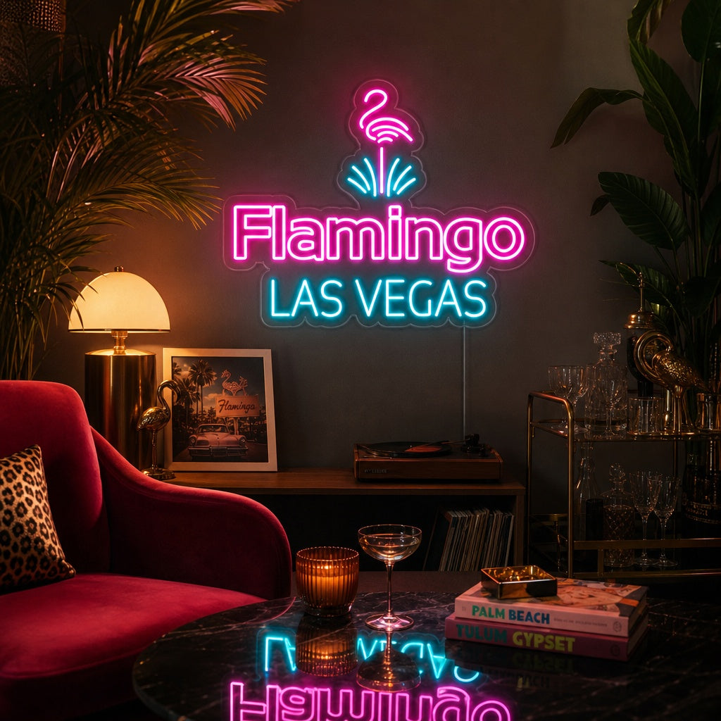 "Flamingo Las Vegas" Neon Verlichting