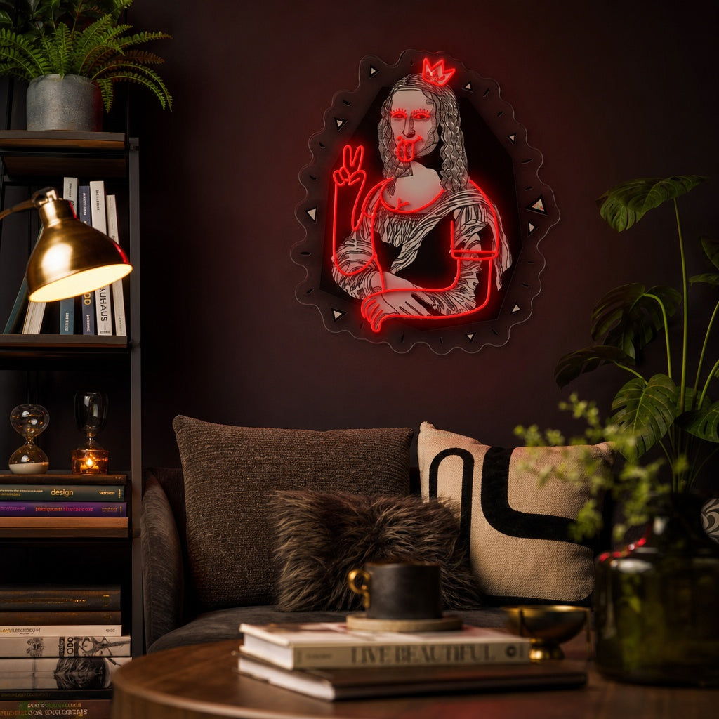 "Mona Art" UV-geprint LED-neonbord