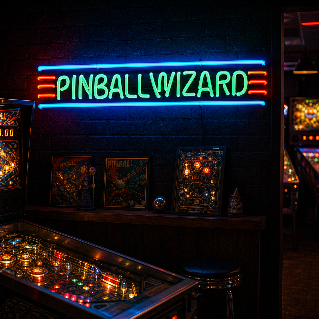 "Pinball Wizard" Neon Verlichting
