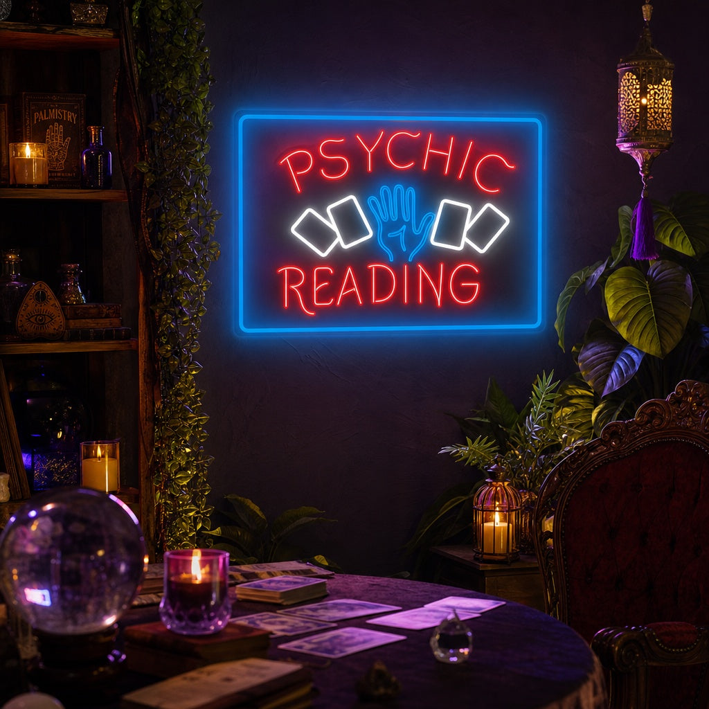 "Psychic Readings" Neon Verlichting