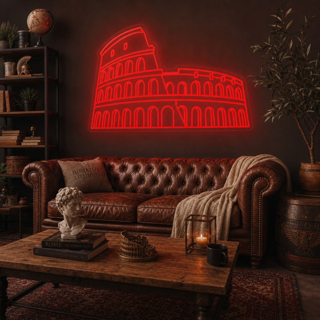 "Colosseum Rome" Neon Verlichting