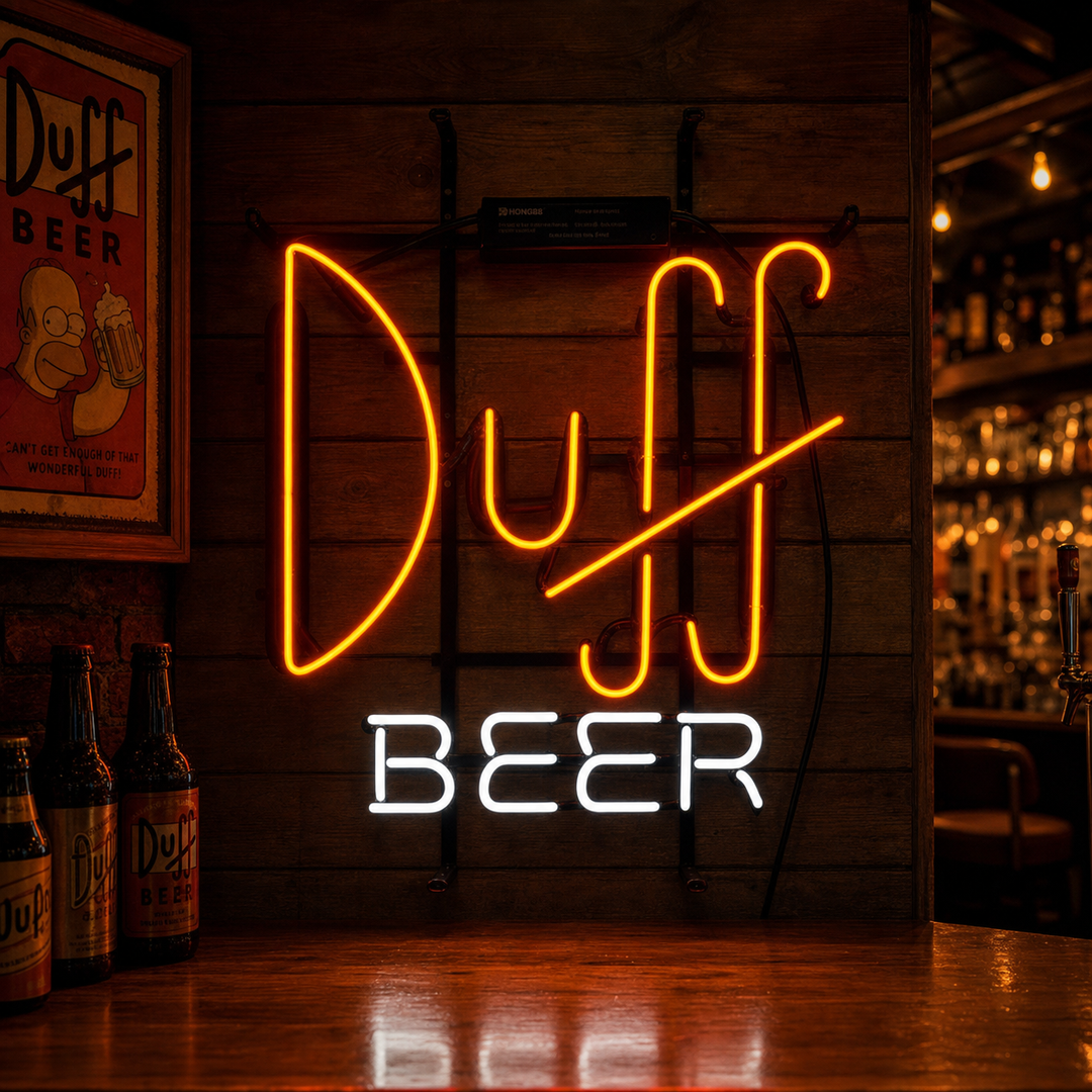 Simpsons Duff Beer Neon Verlichting