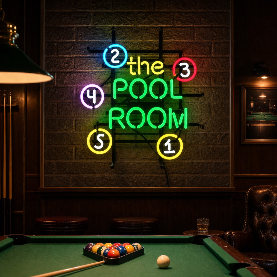 "The Pool Room" Neon Verlichting