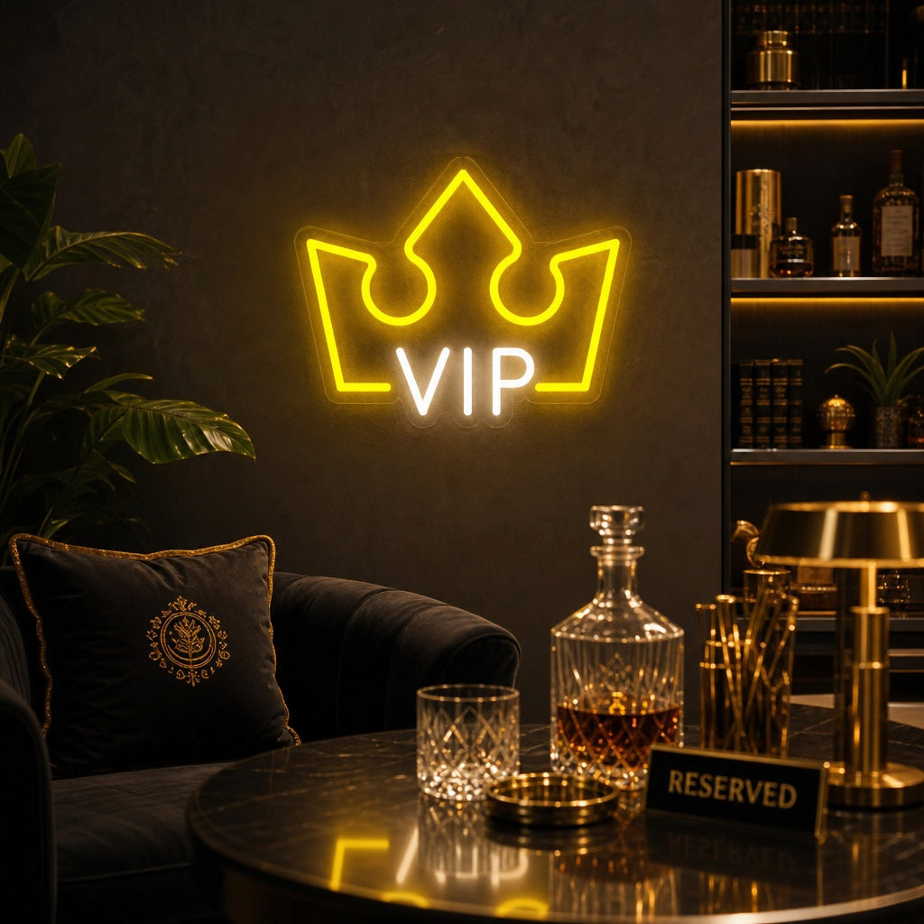"VIP-Ruimte, VIP-Lounge" Neon Verlichting