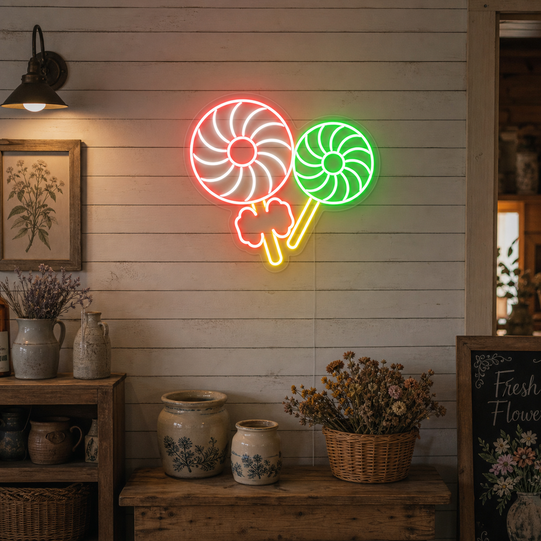 "Kleine Ventilator" Neon Verlichting