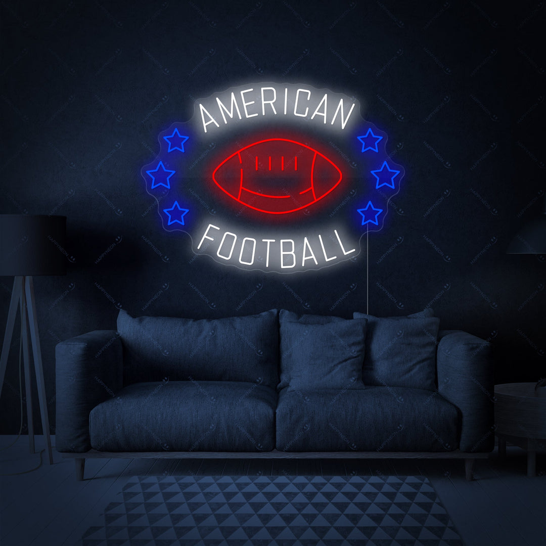 "American Football" Neonbord