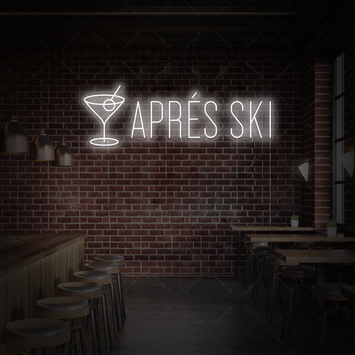 "Après Ski" Neonbord