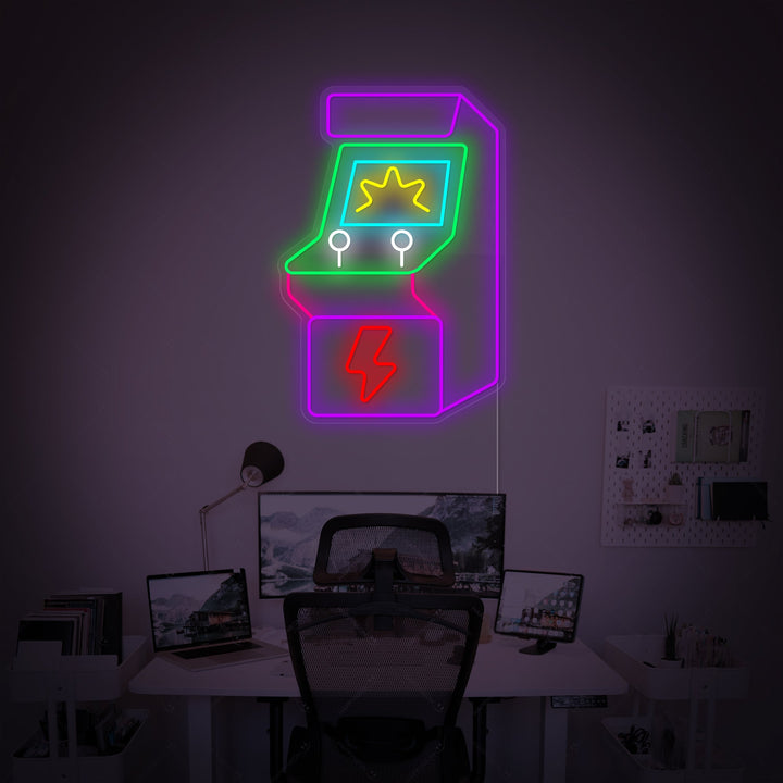 "Arcade-machine" Neonbord