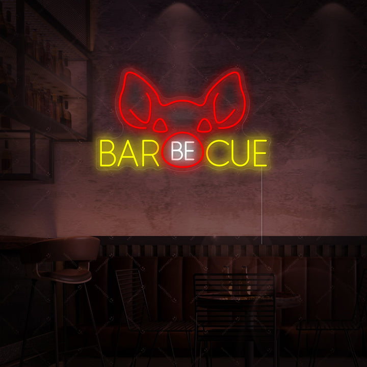 "Barbecue" Neonbord