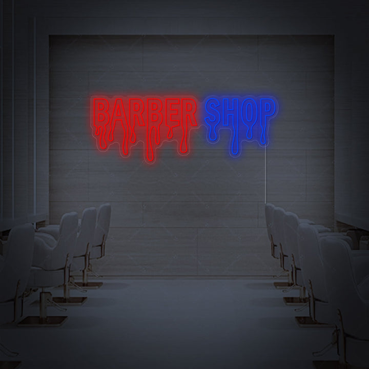 "Barber Shop" Neonbord