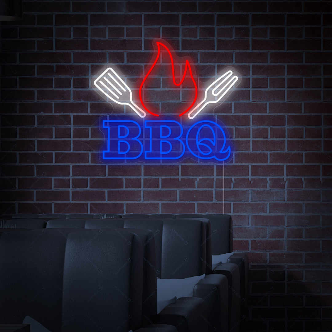 "BBQ" Neonbord