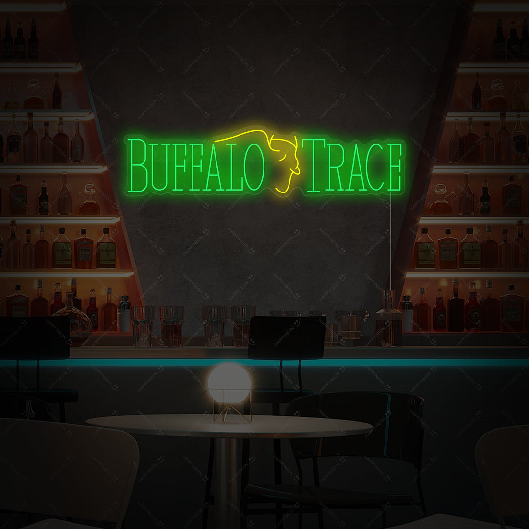 "Buffalo Trace" Neonbord