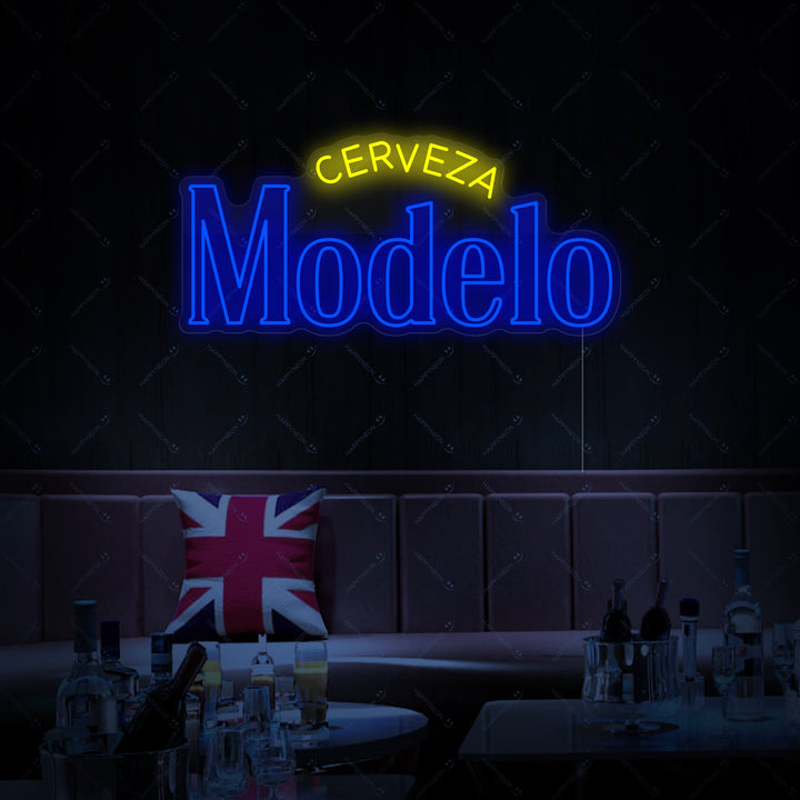"Cerveza Modelo" Neonbord